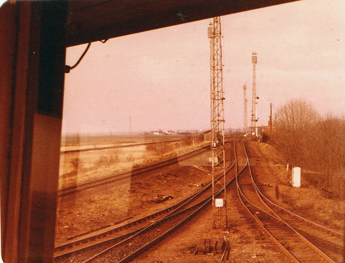 Whitemoor Up Hump 1980 view from cabin to north
